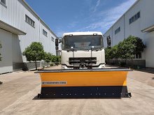 3.3米三段式重型除雪鏟自卸安裝高速公路可用
